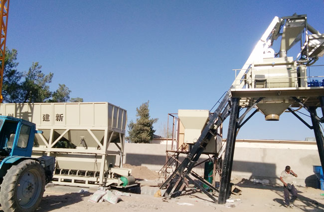 拼搏官网入口_拼搏中国75混凝土搅拌站在乌兹别克斯坦安装作业